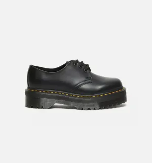 1461 Glattleder Plateau-Damen Lifestyle-Schuh - Schwarz