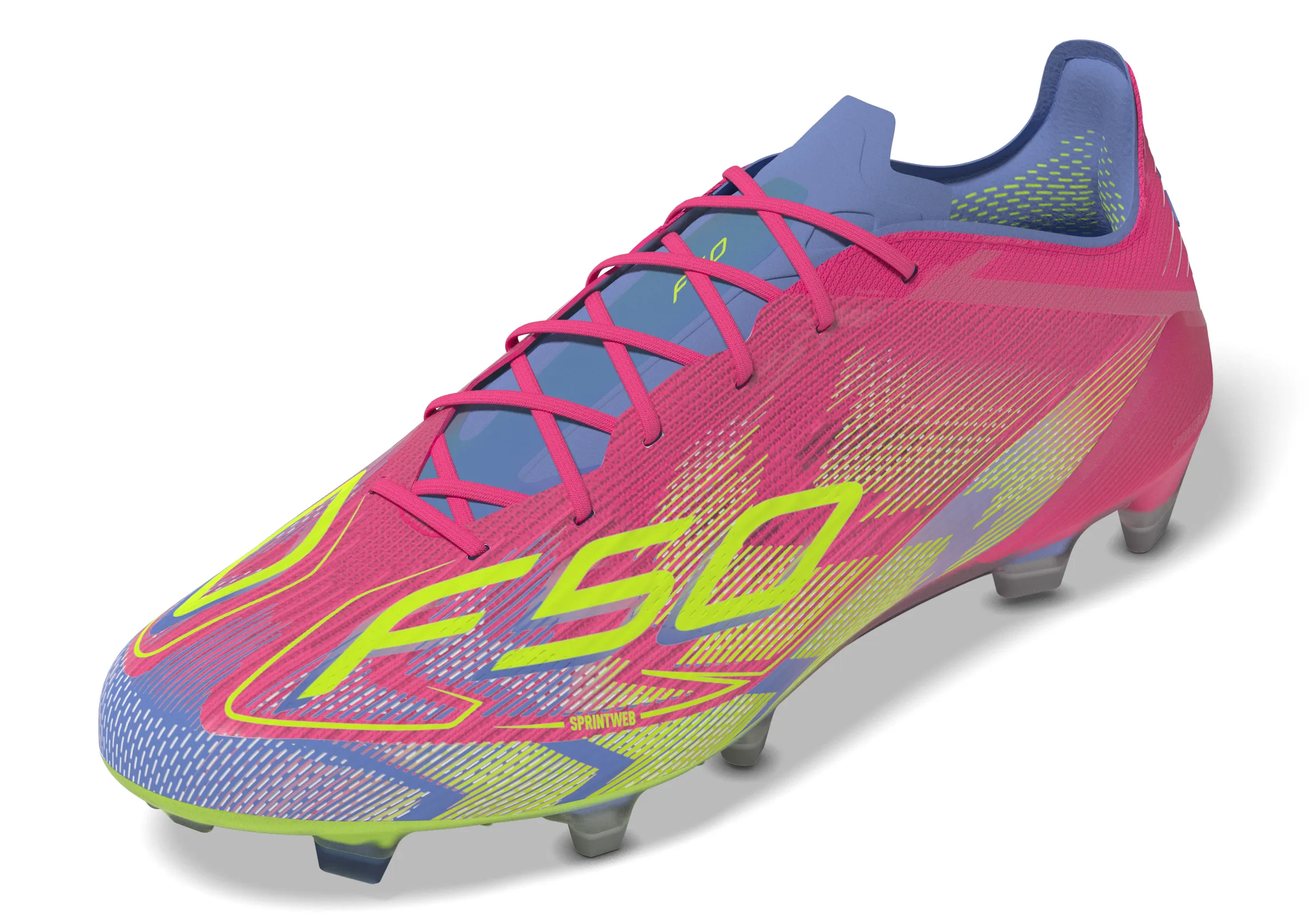 adidas F50 Elite FG Fester Boden - LucPnk/Blufus/Luclem