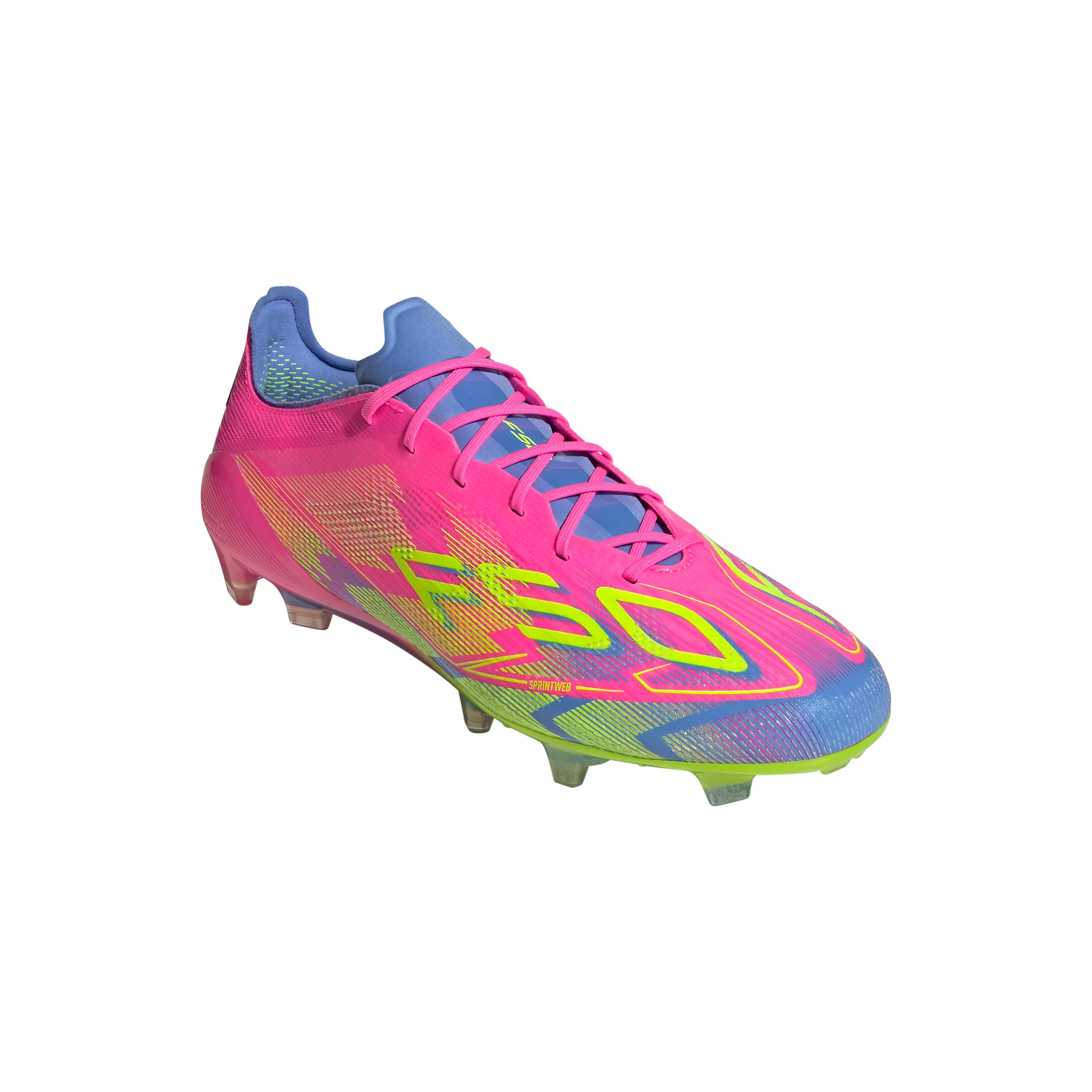 adidas F50 Elite FG Fester Boden - LucPnk/Blufus/Luclem