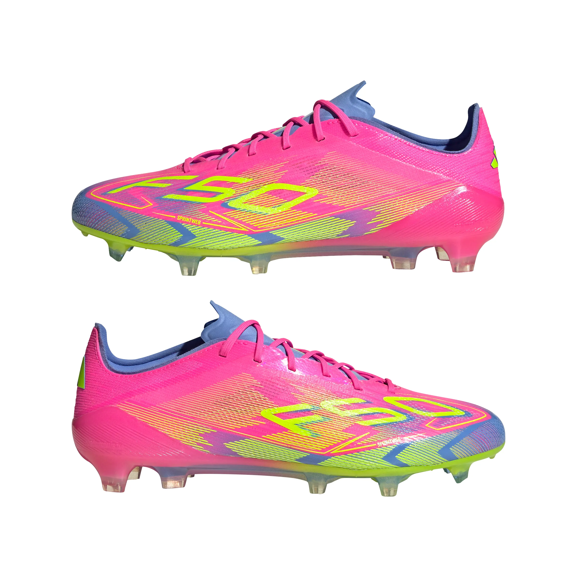 adidas F50 Elite FG Fester Boden - LucPnk/Blufus/Luclem