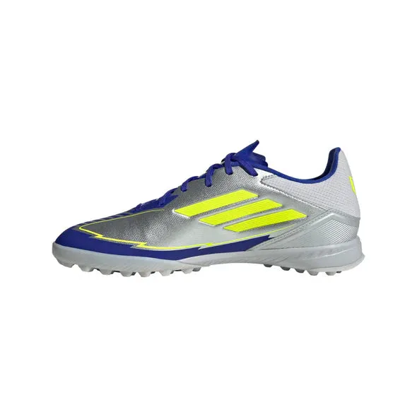 adidas F50 League TF Hallenschuhe MESSI - Silber / Blau / Neon