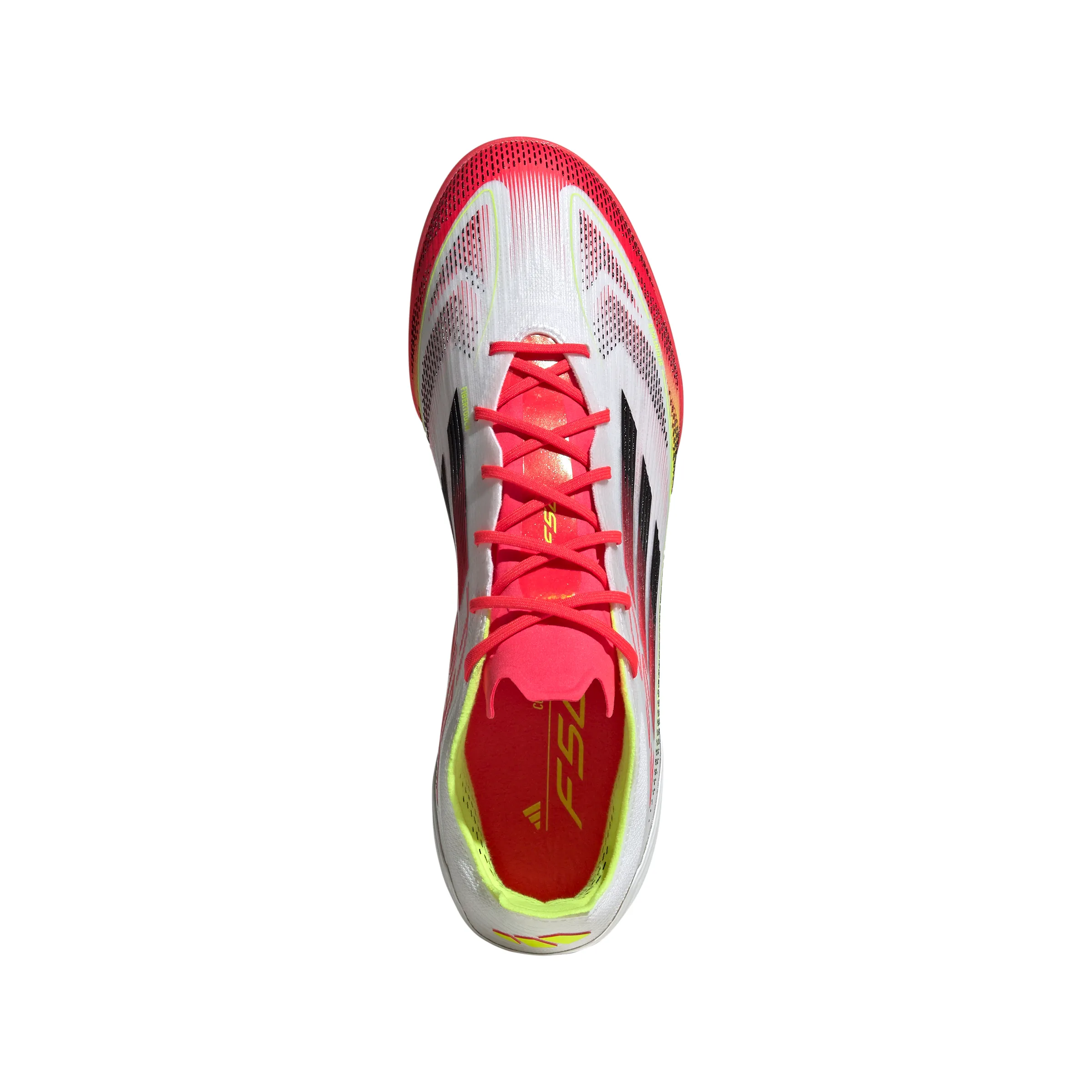 adidas F50 Pro TF Rasenschuhe - ftwr weiß/core schwarz/solar gelb