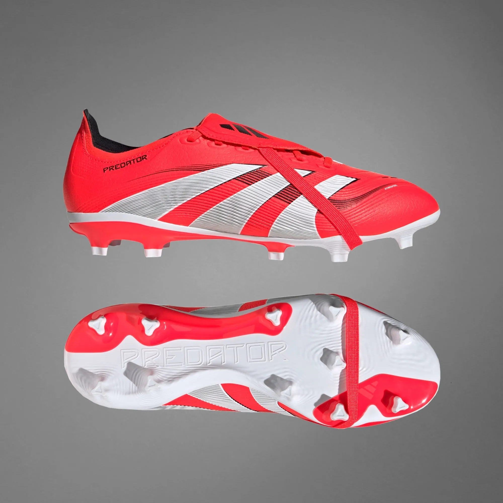 ADIDAS HERREN PREDATOR P3 FALT ROT/WEIß FUßBALLSCHUHE