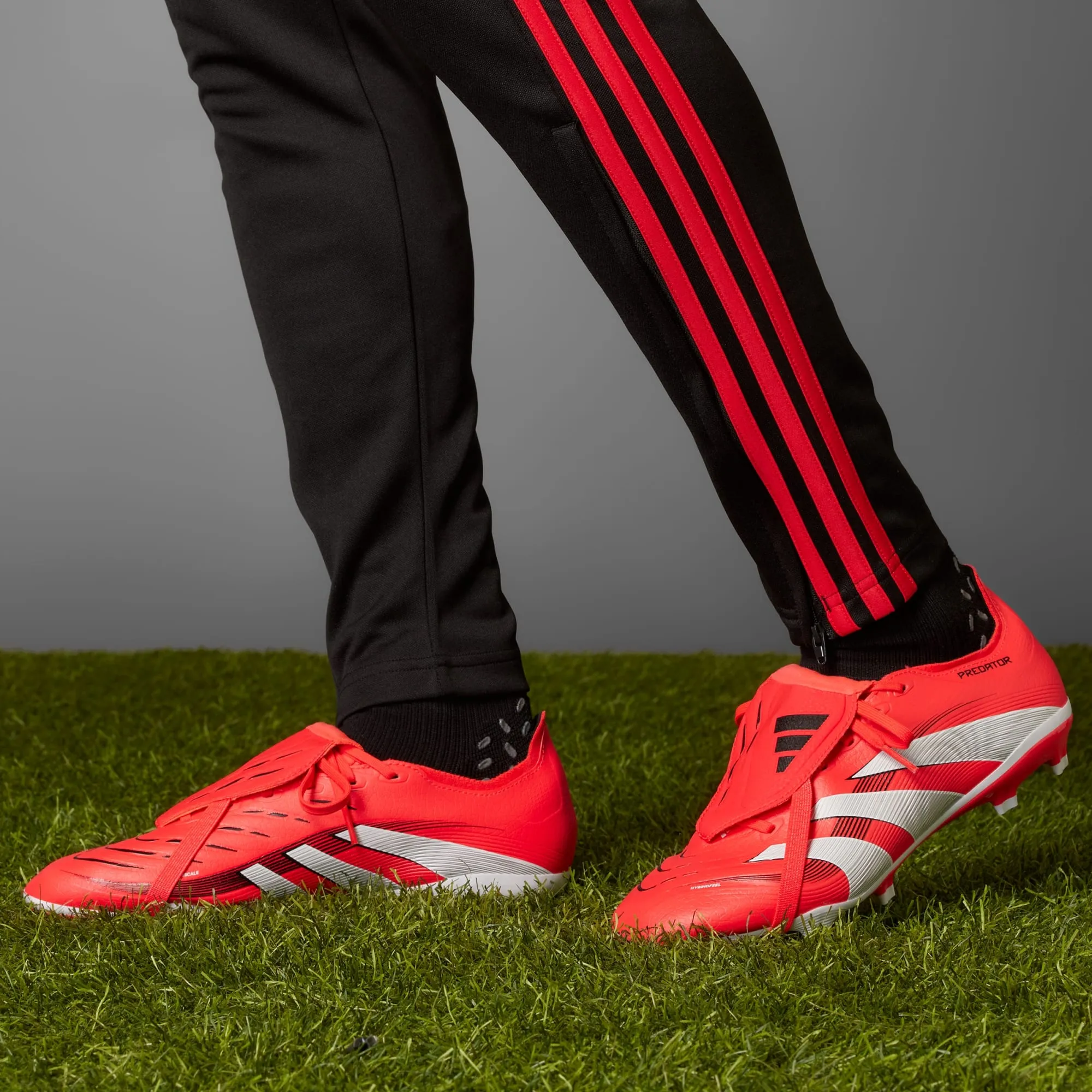 ADIDAS HERREN PREDATOR P3 FALT ROT/WEIß FUßBALLSCHUHE