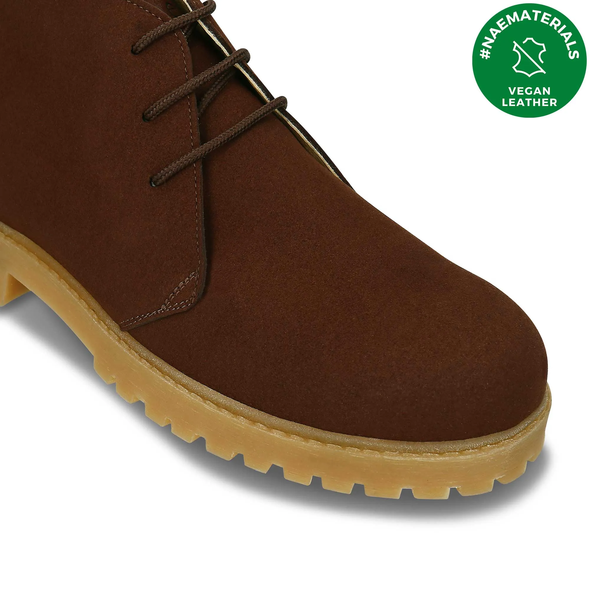 Agus Herren Desert Vegan Stiefeletten | Braun