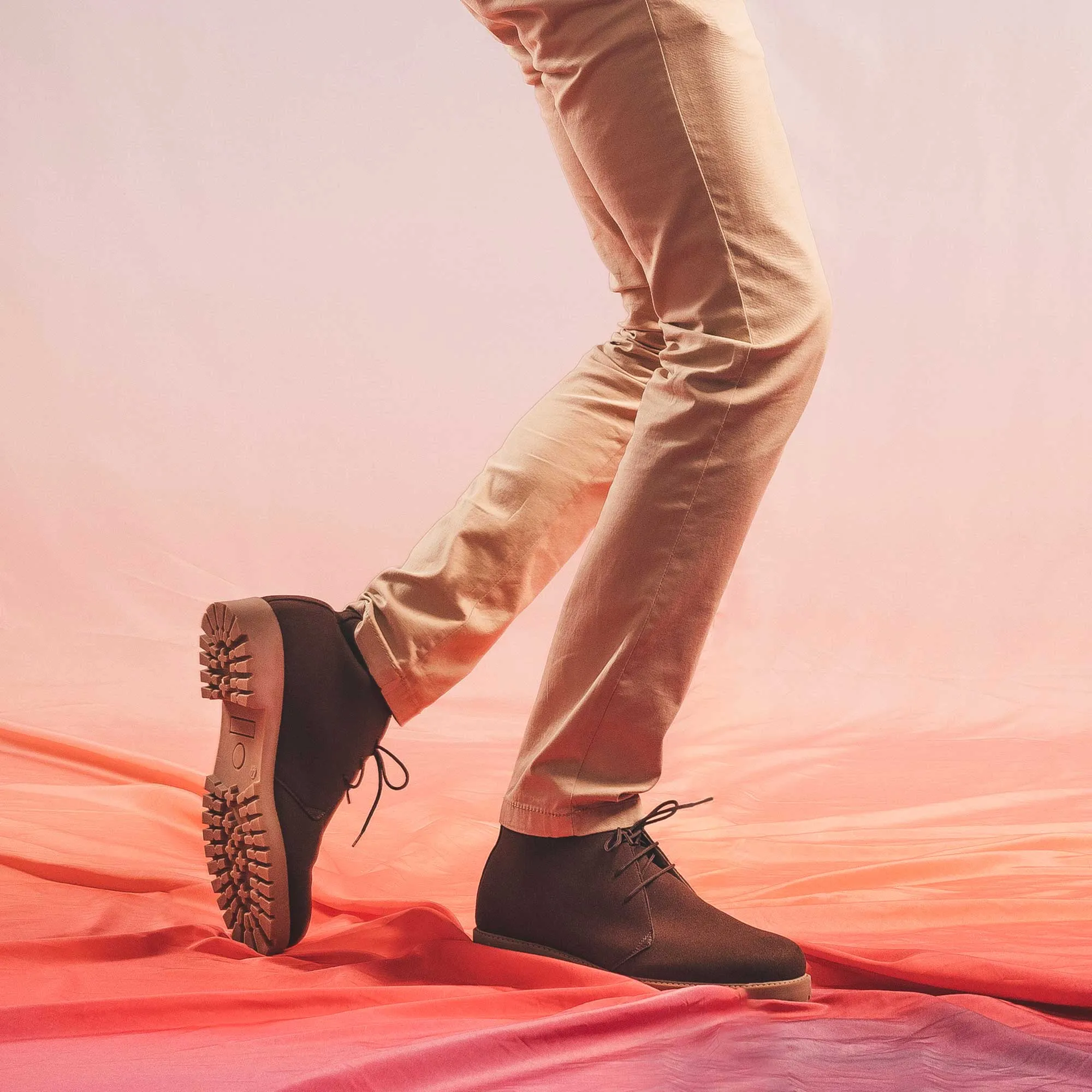 Agus Herren Desert Vegan Stiefeletten | Braun
