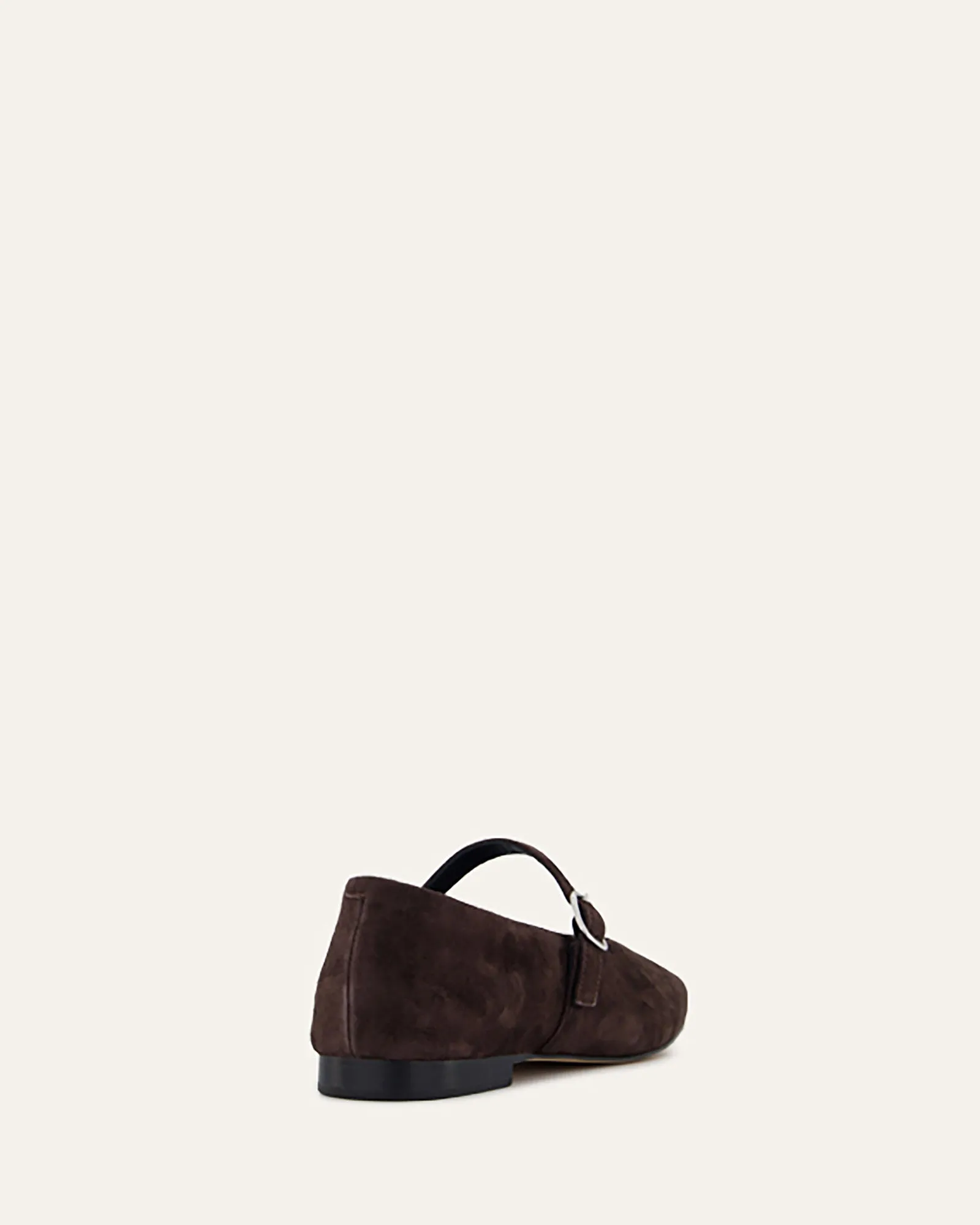 APRIL CASUAL FLATS BITTER SCHOKO WILDLEDER