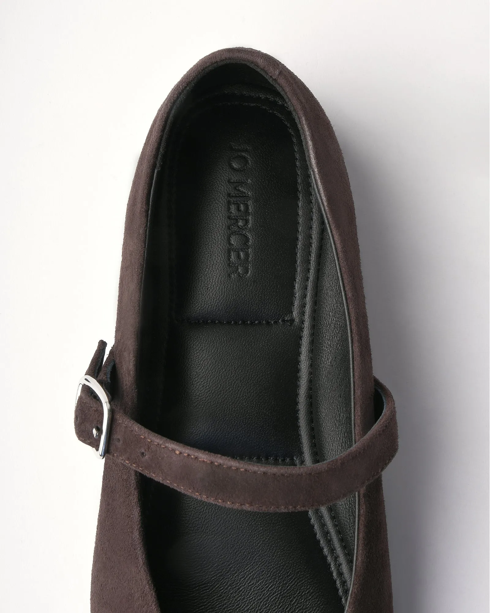 APRIL CASUAL FLATS BITTER SCHOKO WILDLEDER