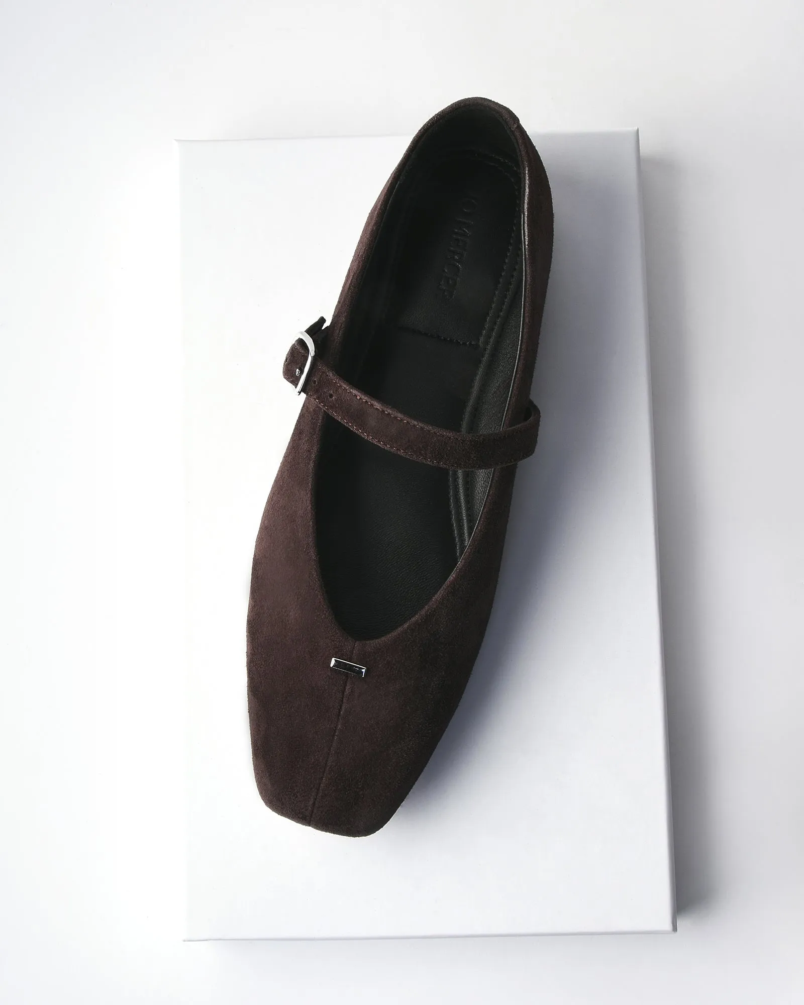 APRIL CASUAL FLATS BITTER SCHOKO WILDLEDER