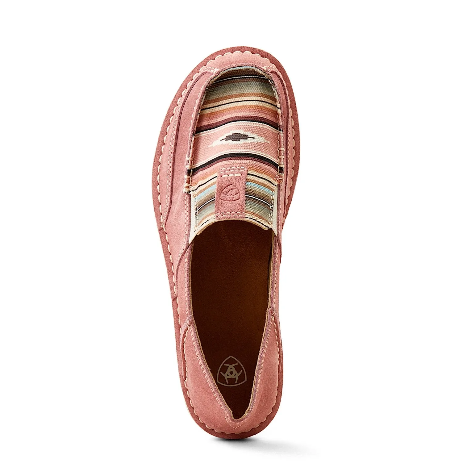 Ariat Damen Cruiser Azalea Wildleder/Babyrosa Serape Ariat Schuhe