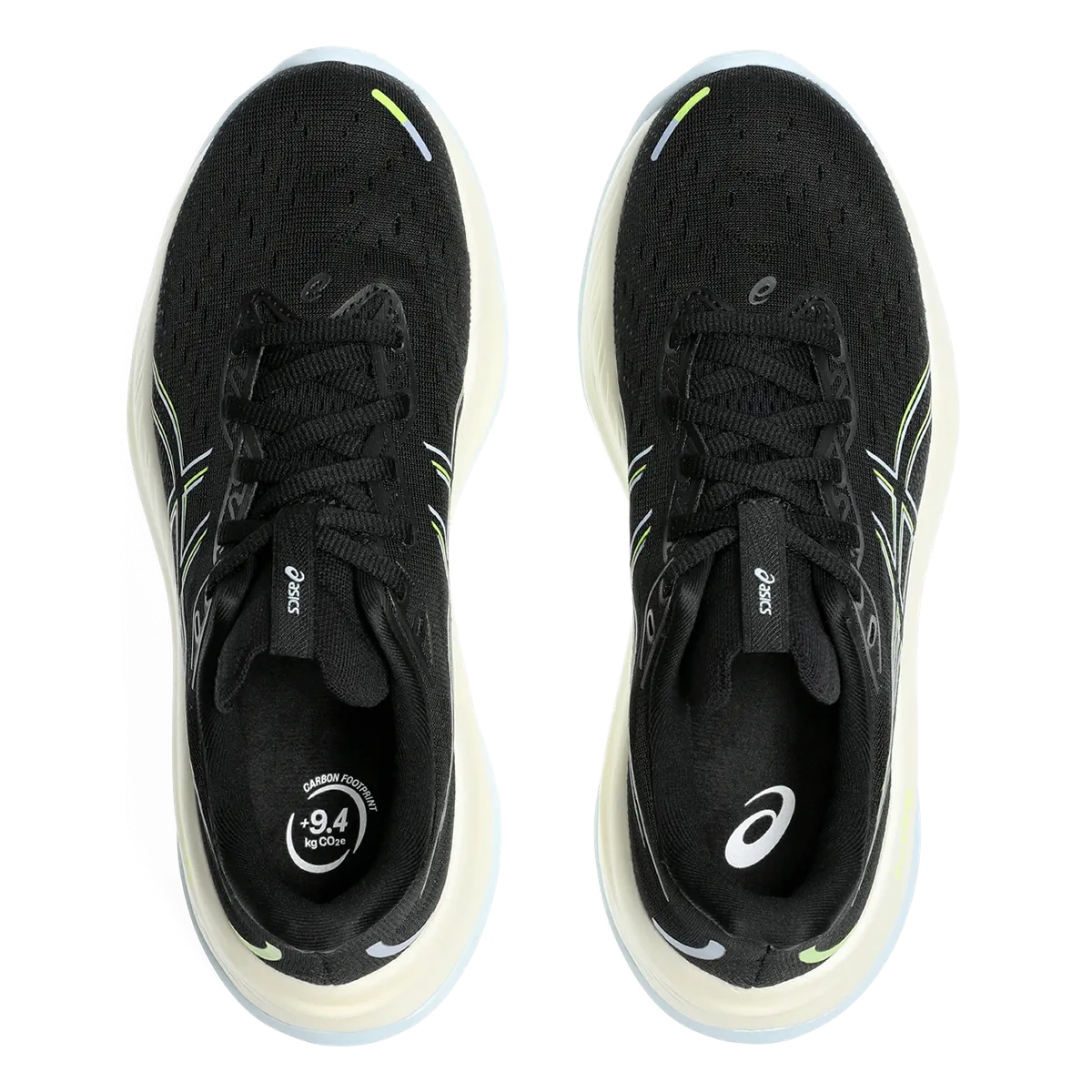 Asics Gel Cumulus 26 - Schwarz - Sicherheitsgelb
