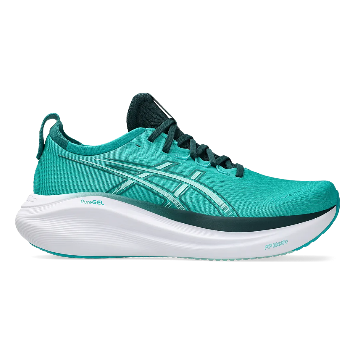Asics Gel Nimbus 27 Welle Petrol - Sachsen Grün