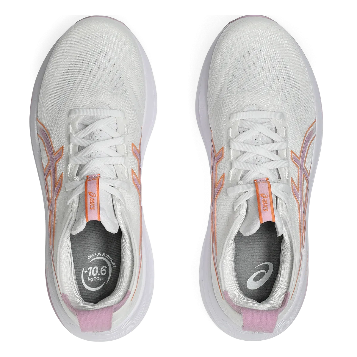 Asics Gel Nimbus 27 Weiß - Hell Ube