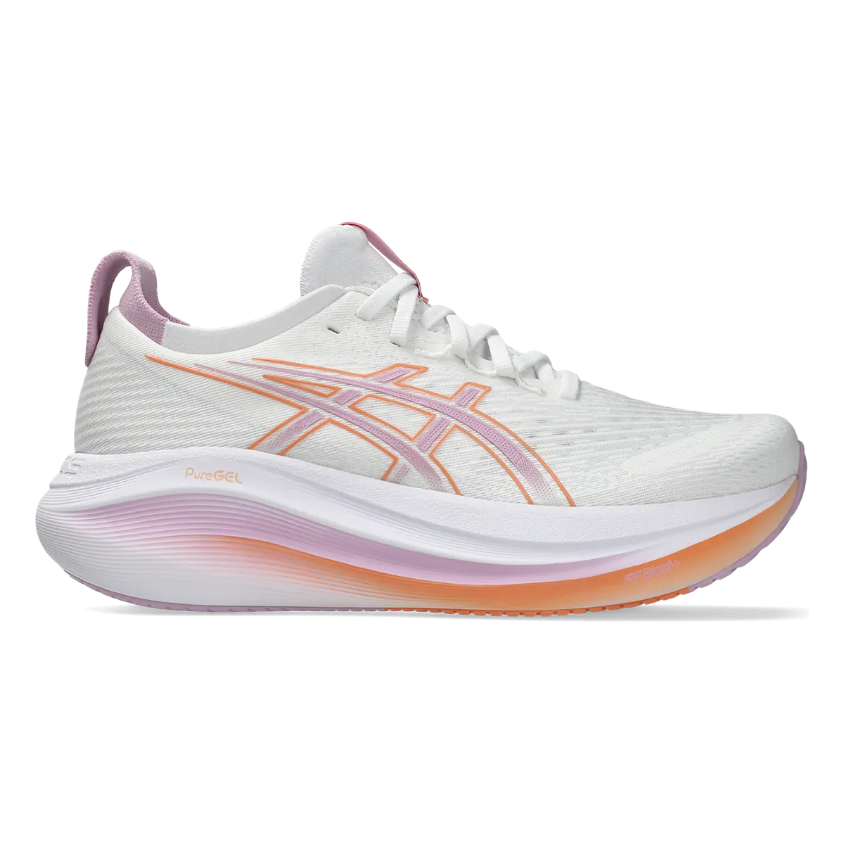 Asics Gel Nimbus 27 Weiß - Hell Ube