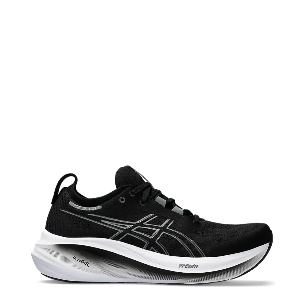 Asics Herren GEL-NIMBUS 26 Sneaker in Schwarz/Graphitgrau