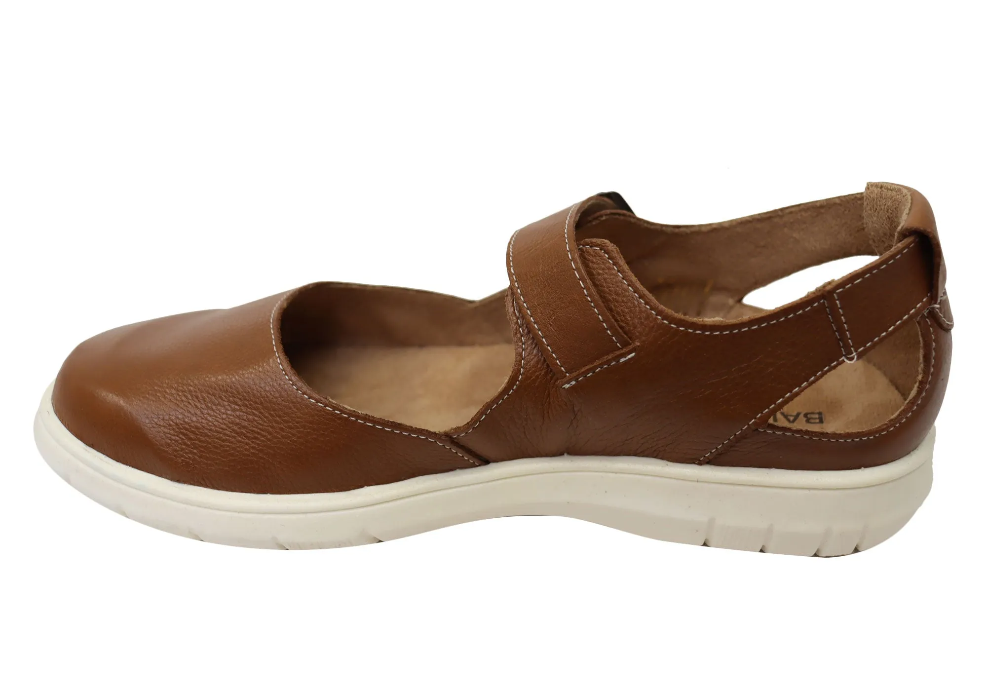 Balatore Paige Damen Bequeme Brasilianische Mary Jane Lederschuhe Balatore Schuhe