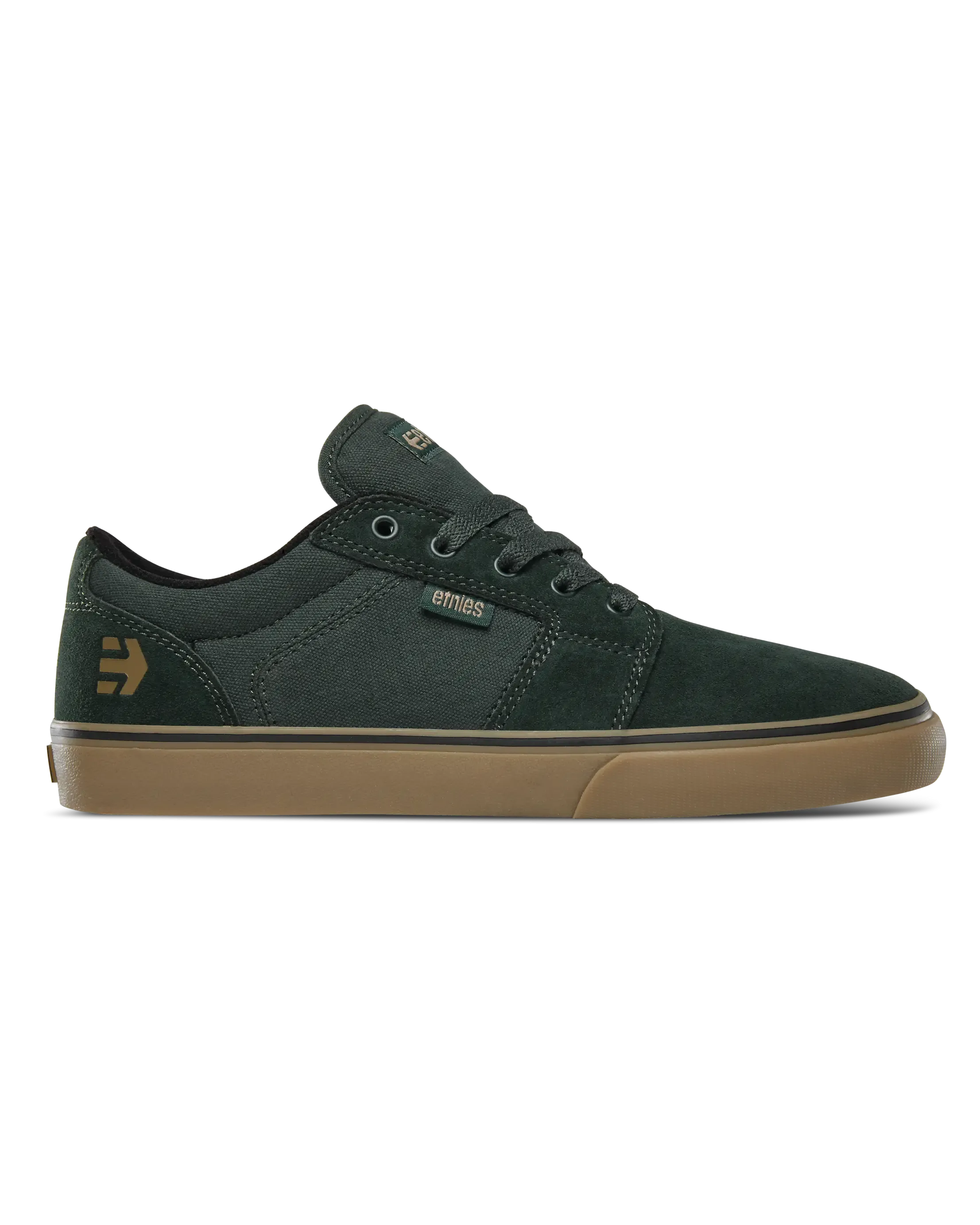 Barge LS Schuhe in Grün & Gummi