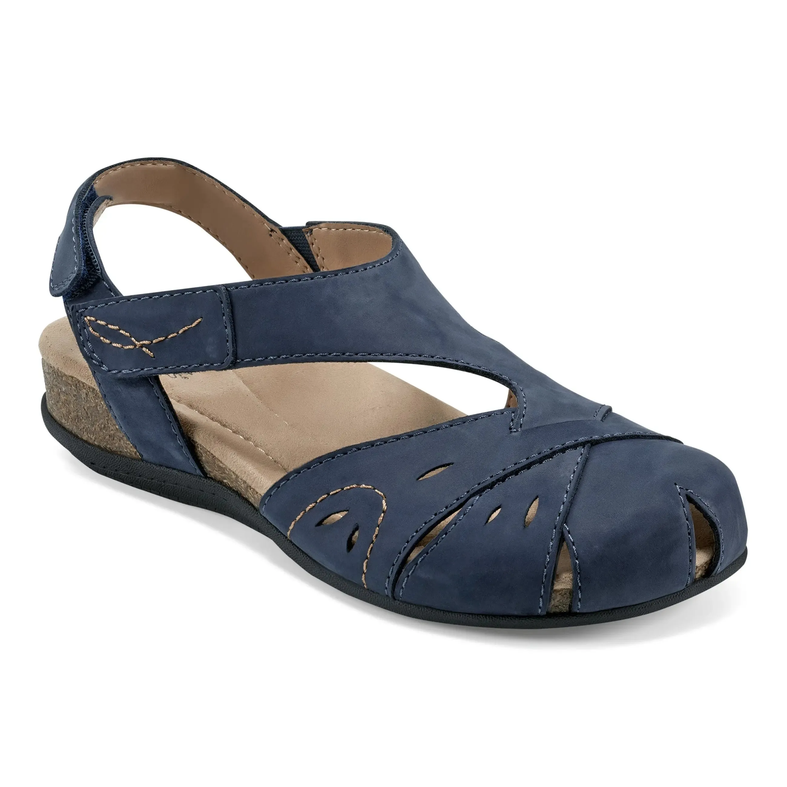 Birdine Bequeme Slip-On Sandalen mit Rundkappe