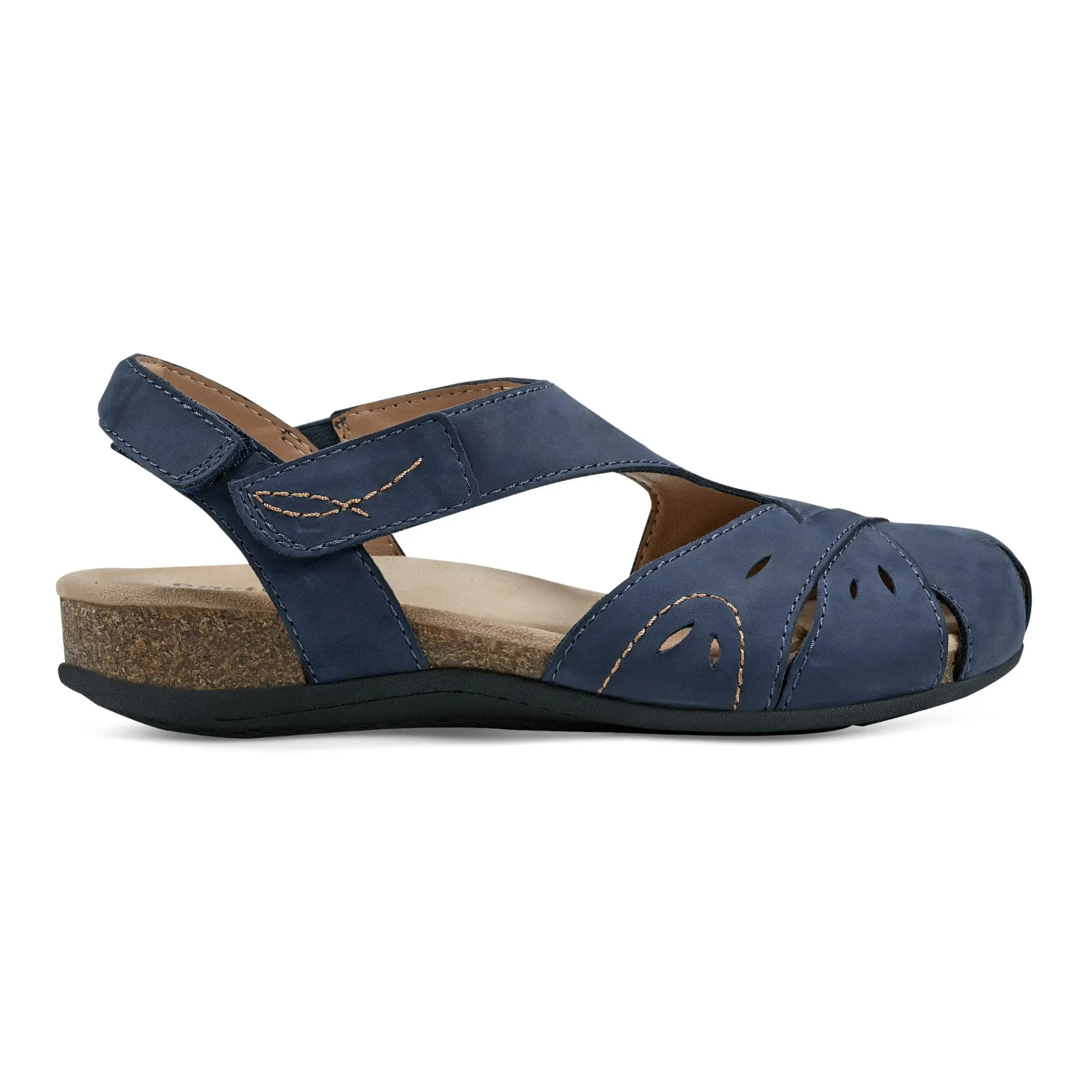 Birdine Bequeme Slip-On Sandalen mit Rundkappe
