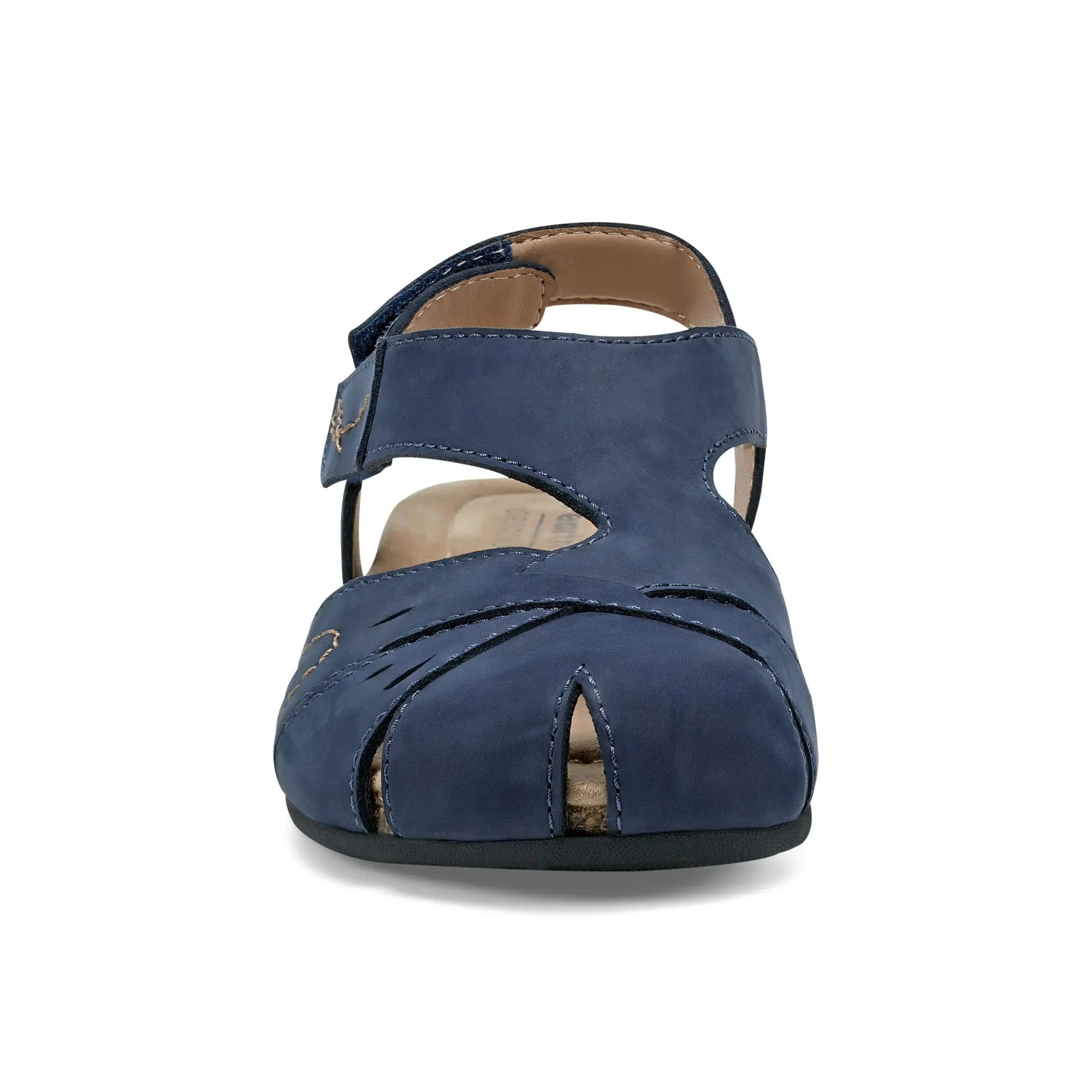 Birdine Bequeme Slip-On Sandalen mit Rundkappe