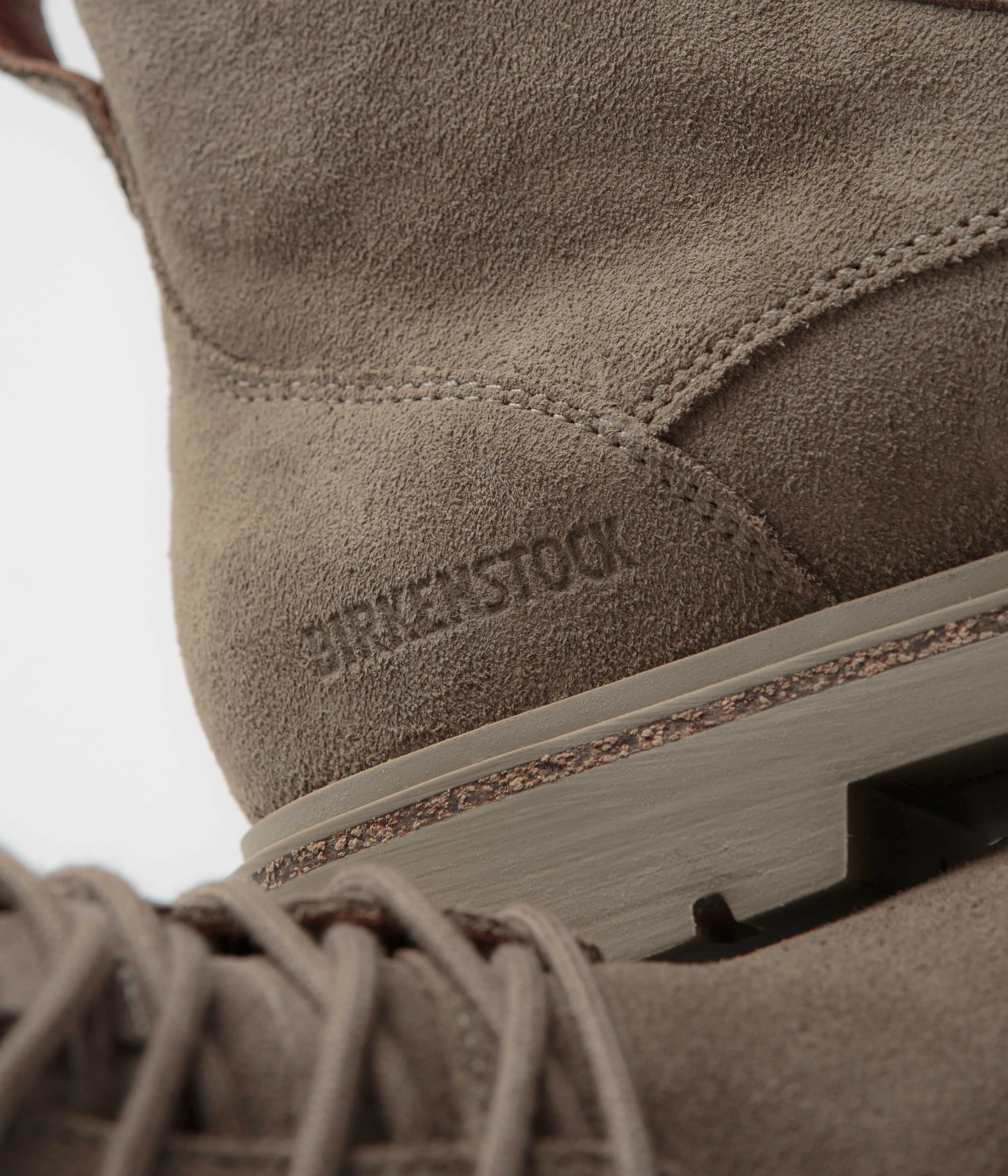Birkenstock Damen Highwood Schnürschuhe - Taupe Birkenstock Schuhe