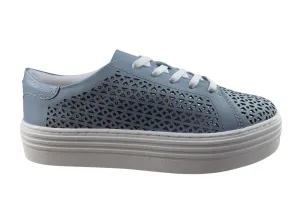 Bottero Giana Damen Komfort Ledercasualschuhe Hergestellt in Brasilien Bottero Schuhe