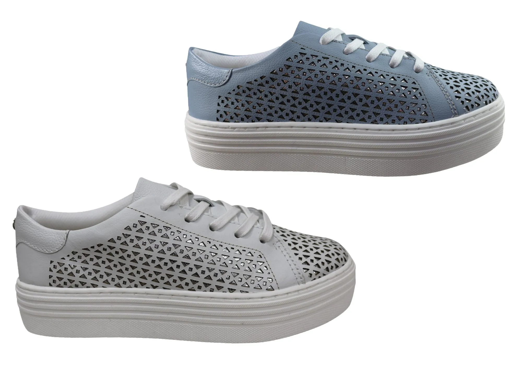 Bottero Giana Damen Komfort Ledercasualschuhe Hergestellt in Brasilien Bottero Schuhe