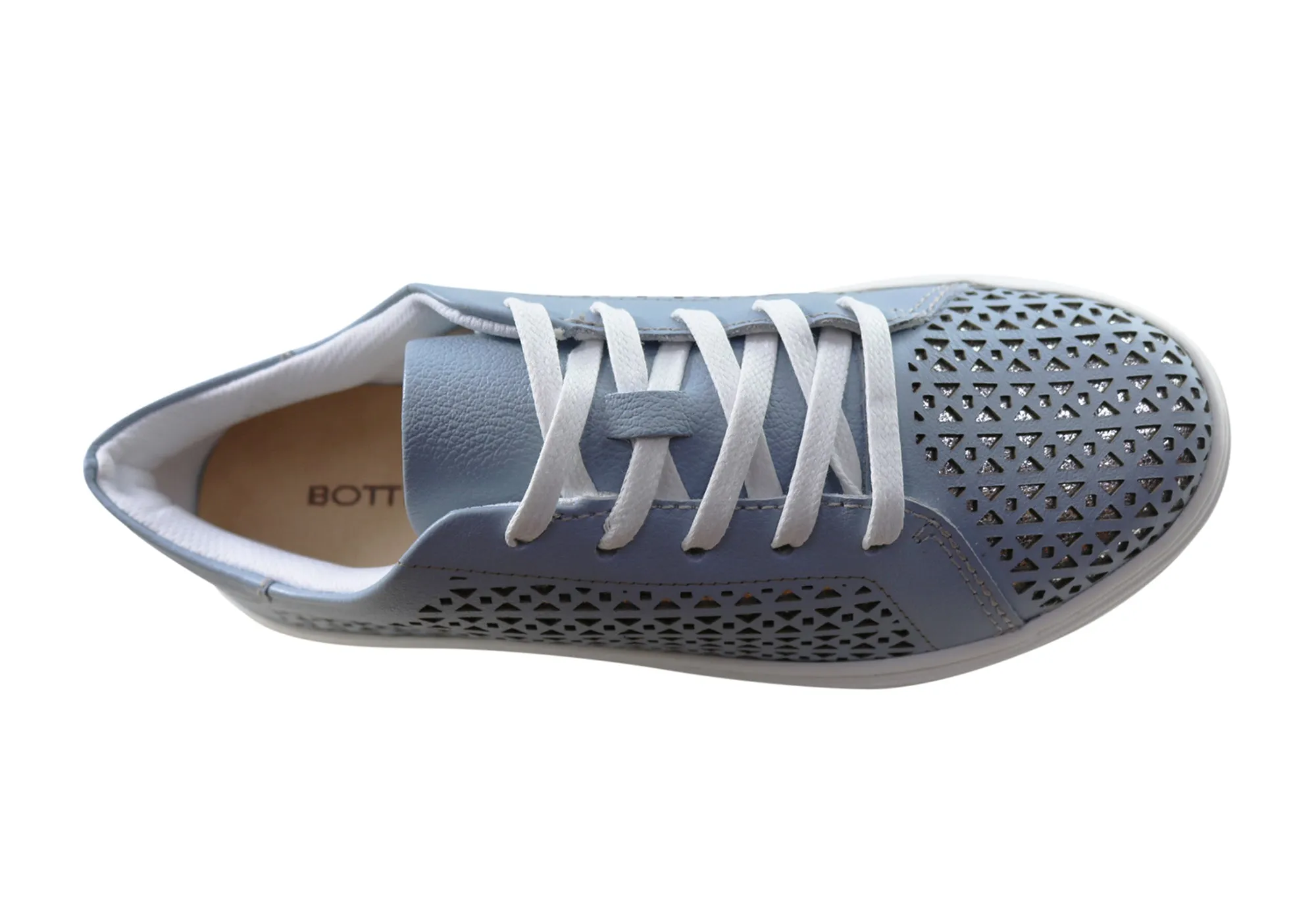 Bottero Giana Damen Komfort Ledercasualschuhe Hergestellt in Brasilien Bottero Schuhe