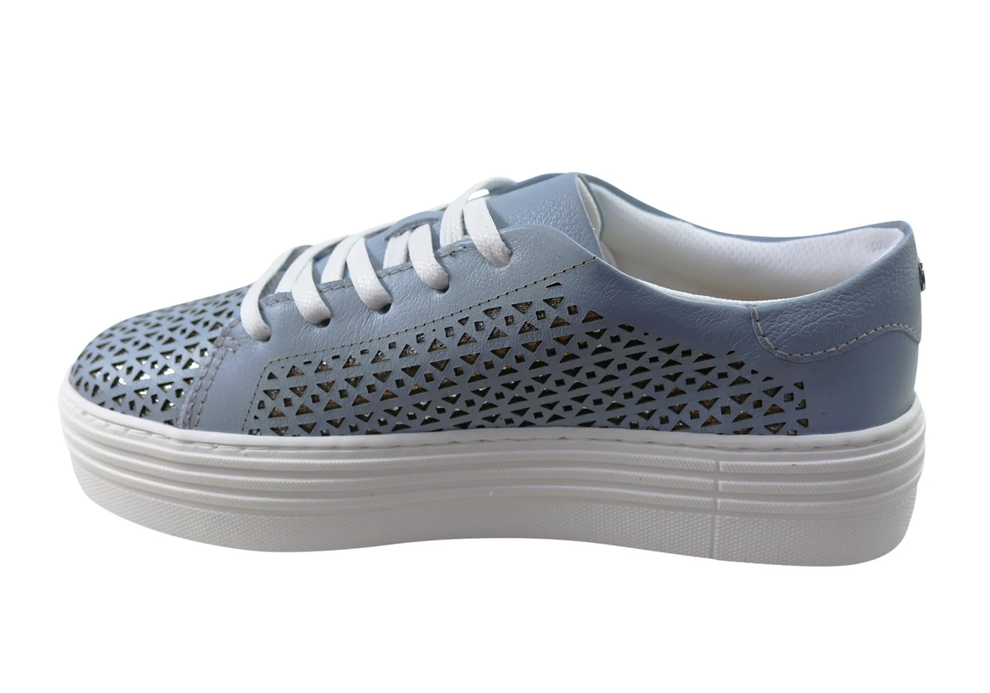 Bottero Giana Damen Komfort Ledercasualschuhe Hergestellt in Brasilien Bottero Schuhe