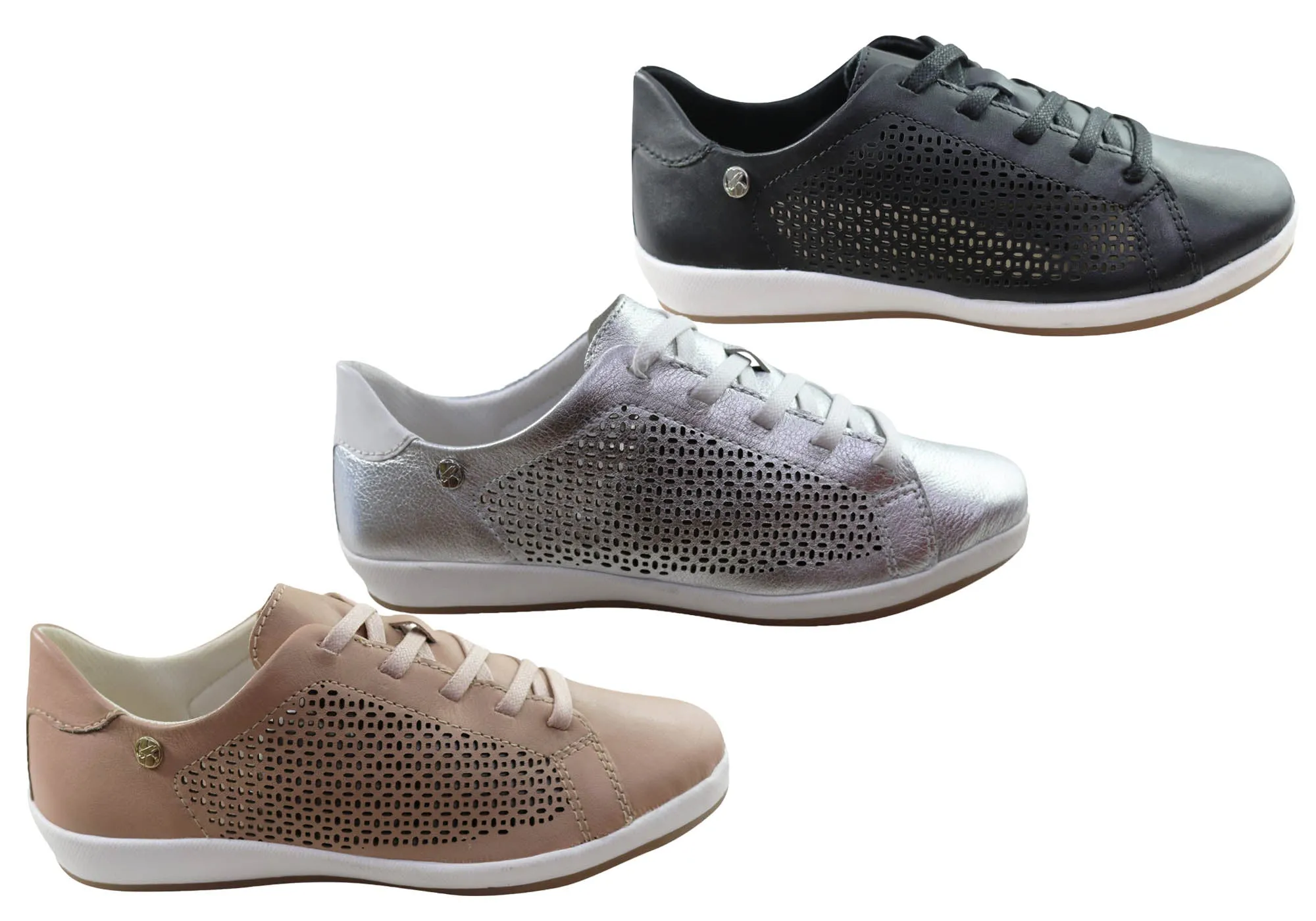 Bottero Riviera Damen Bequeme Leder Freizeitschuhe Hergestellt in Brasilien Bottero Schuhe