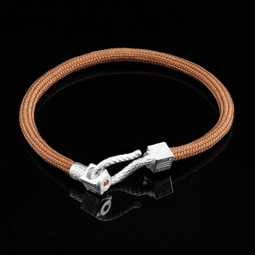 Bracelet CAMEL SEA - 925 sterling silver with an orange topaz