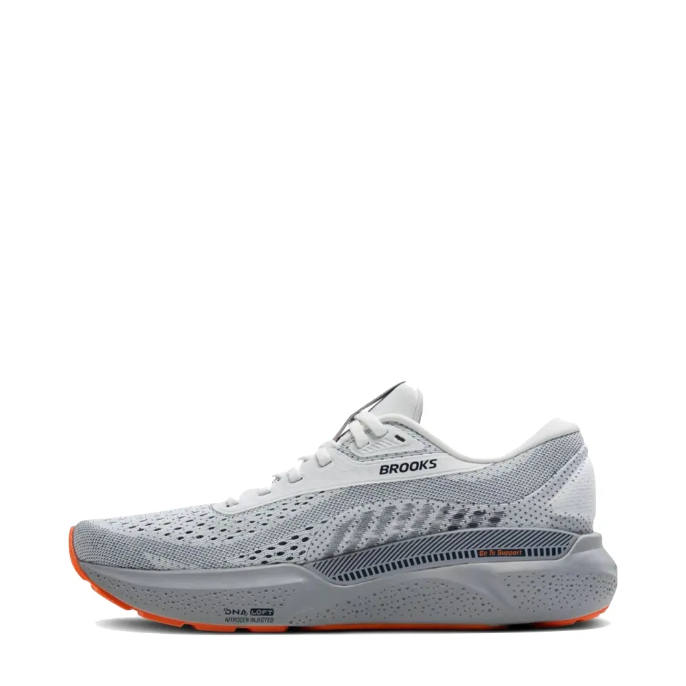 Brooks Herren Adrenaline GTS 24 Sneaker in Weiß/Peacoat/Alloy