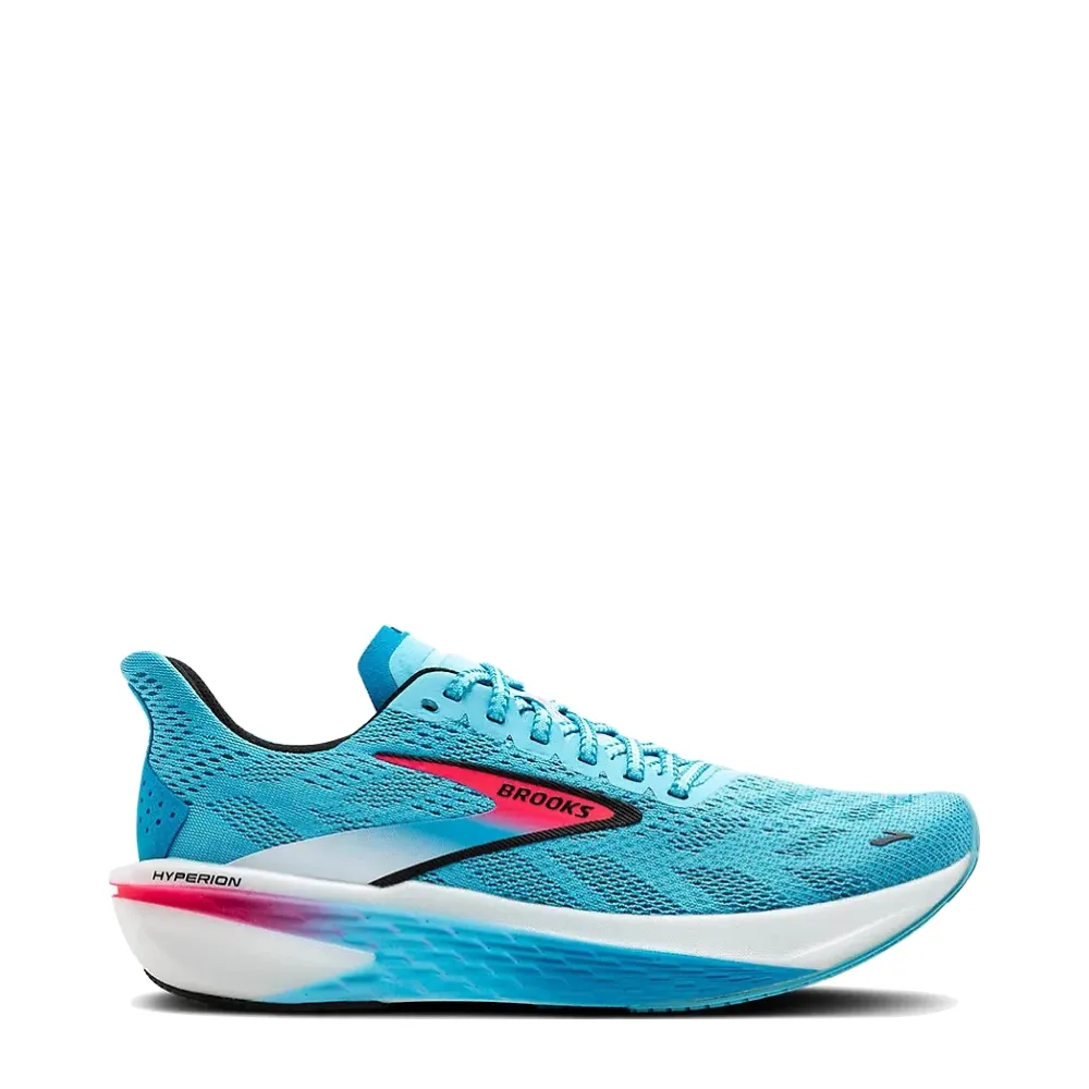 Brooks Herren Hyperion 2 Sneaker in Crystal Seas/Diva Pink/Schwarz