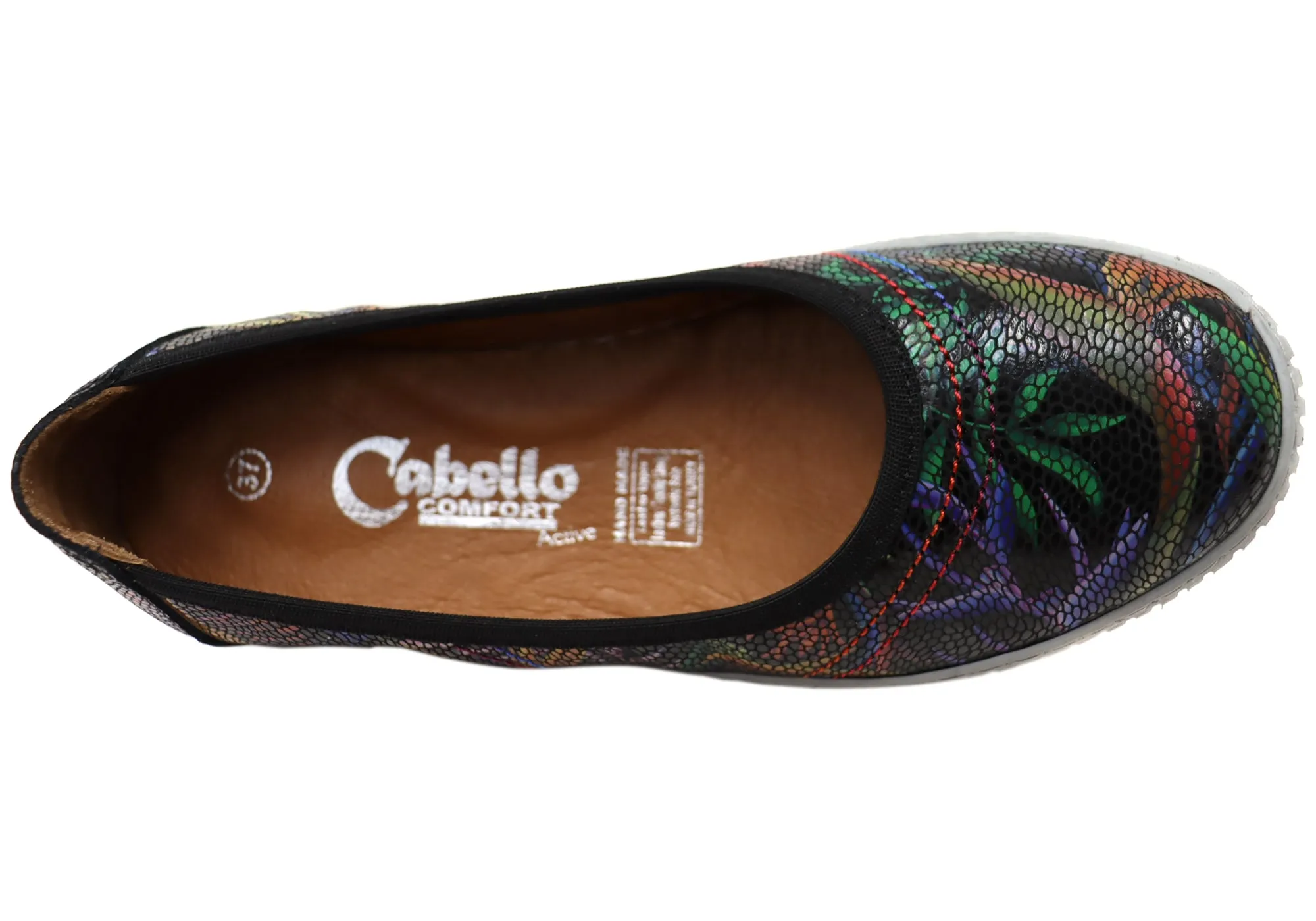 Cabello Comfort CP753-51 Damen Europäische Ledergemütlichkeitsschuhe Cabello Comfort Schuhe