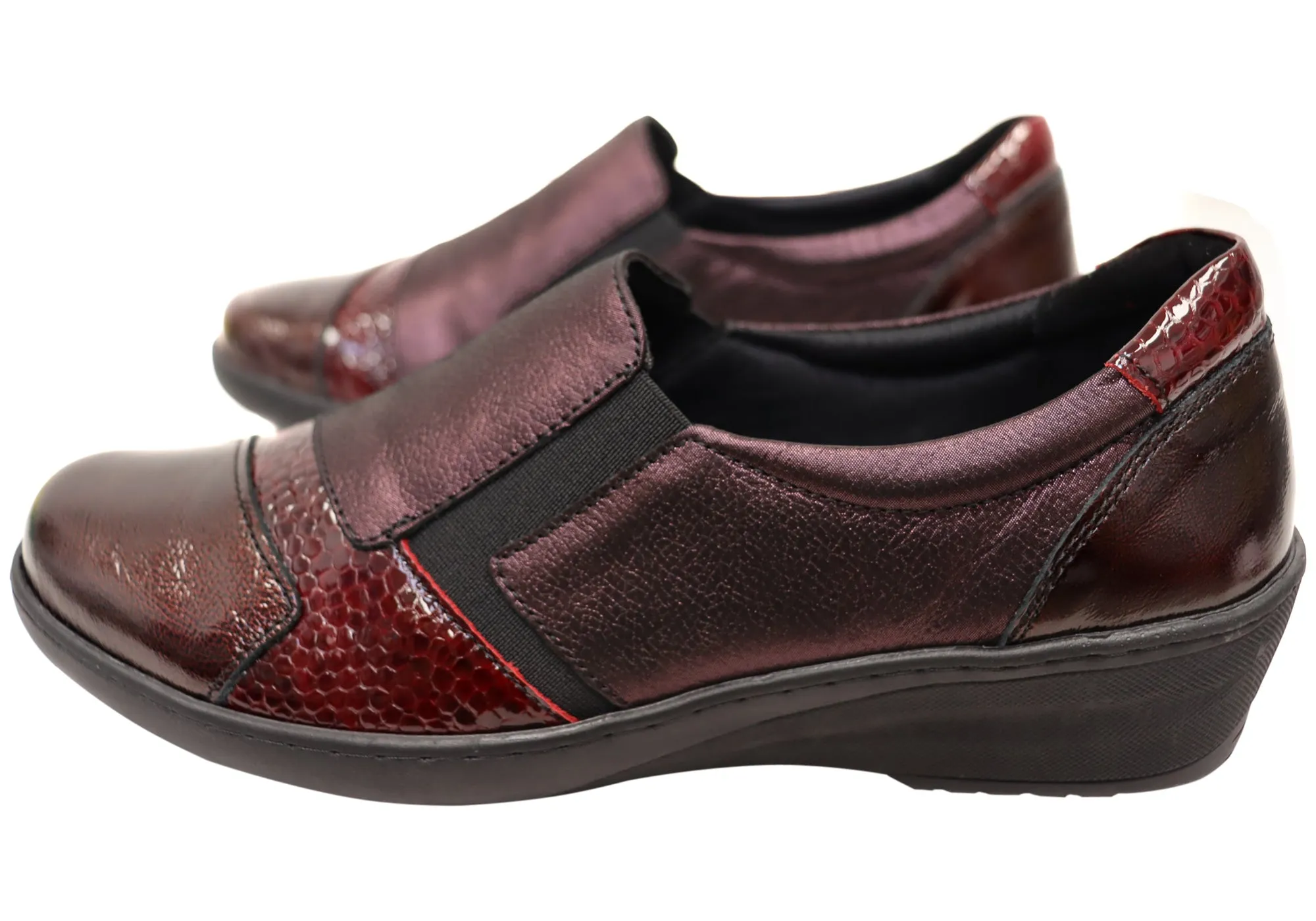 Cabello Comfort Damen CP461-18 Bequeme Europäische Lederschuhe Cabello Comfort Schuhe