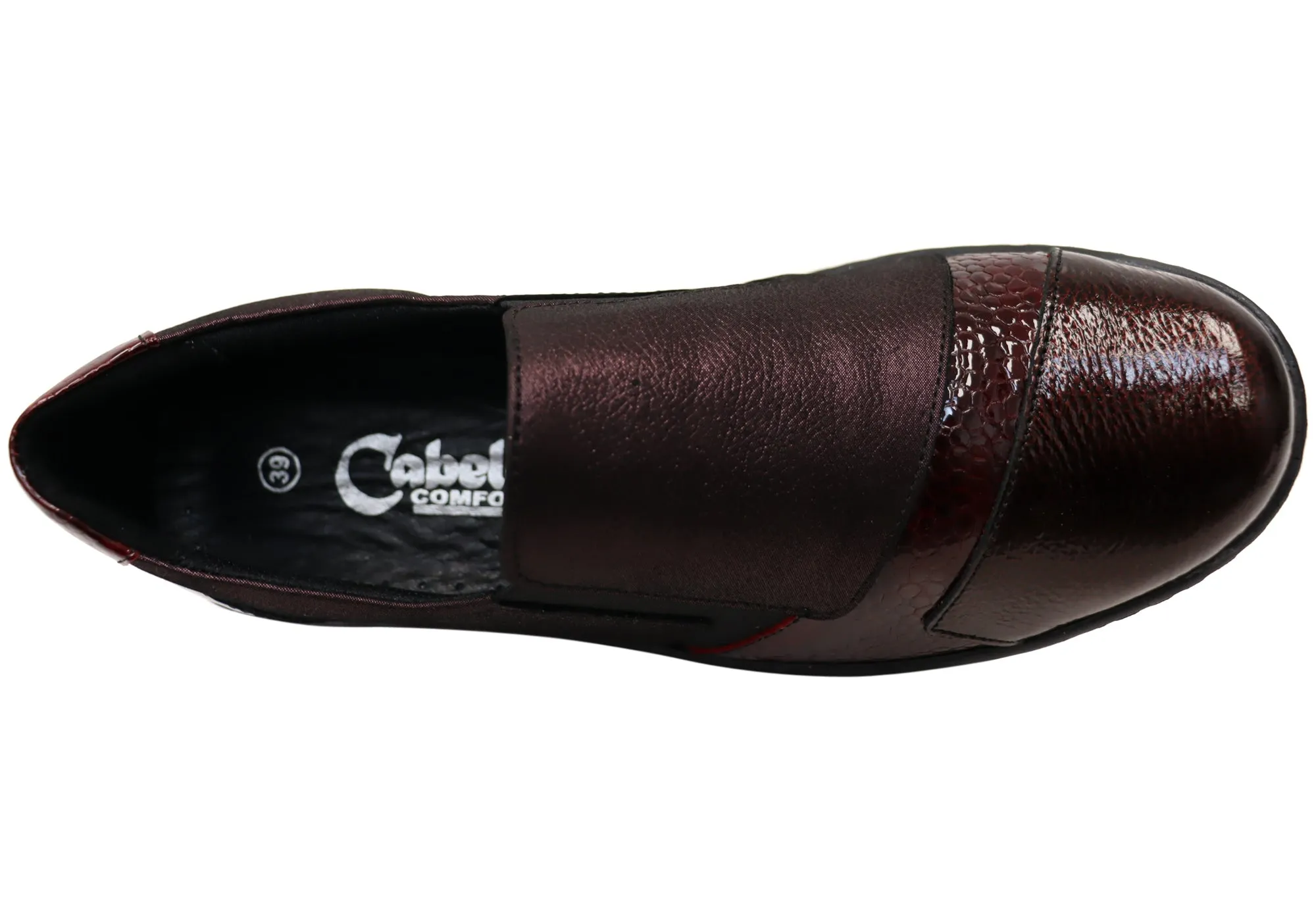 Cabello Comfort Damen CP461-18 Bequeme Europäische Lederschuhe Cabello Comfort Schuhe