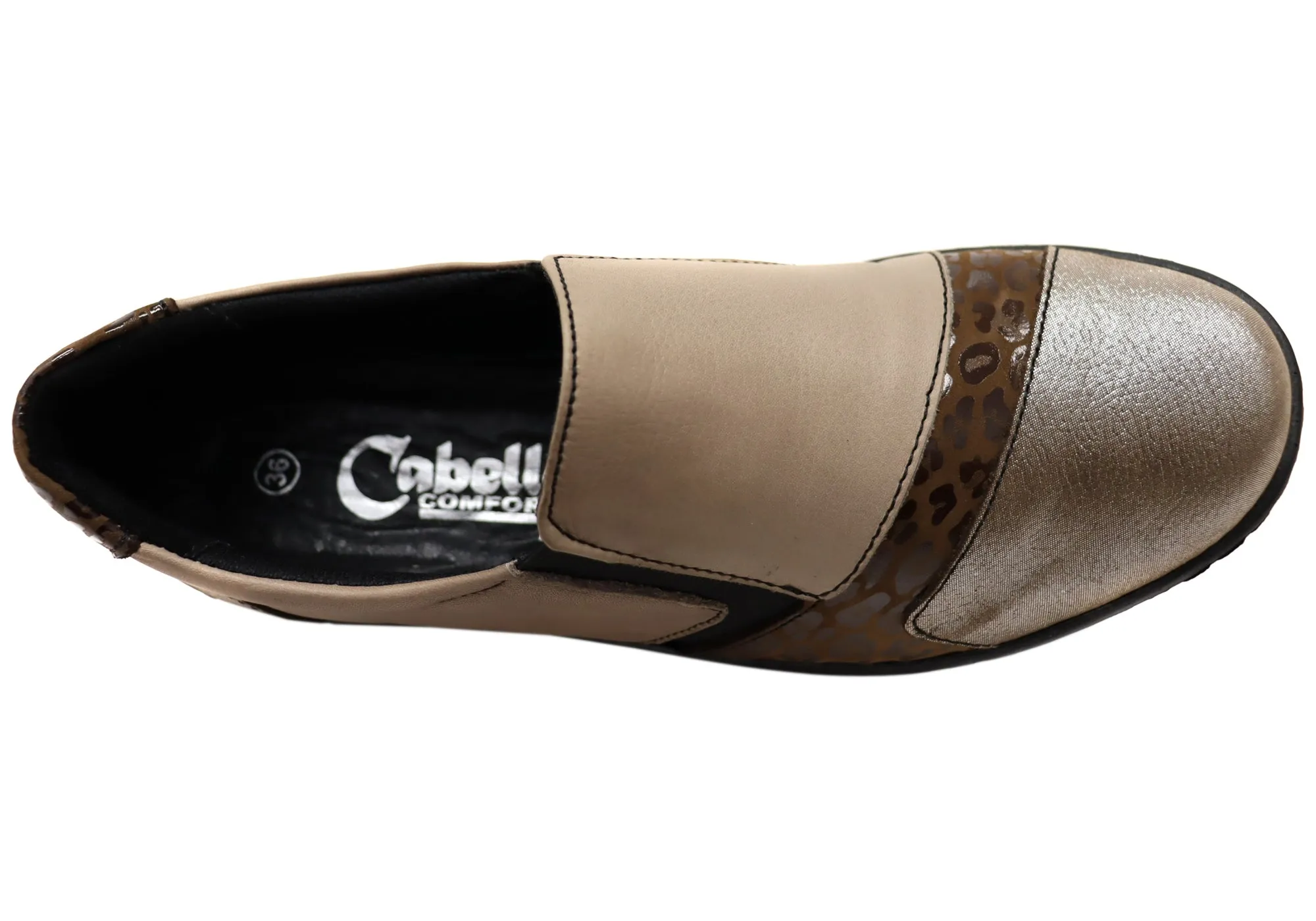 Cabello Comfort Damen CP461-18 Bequeme Europäische Lederschuhe Cabello Comfort Schuhe