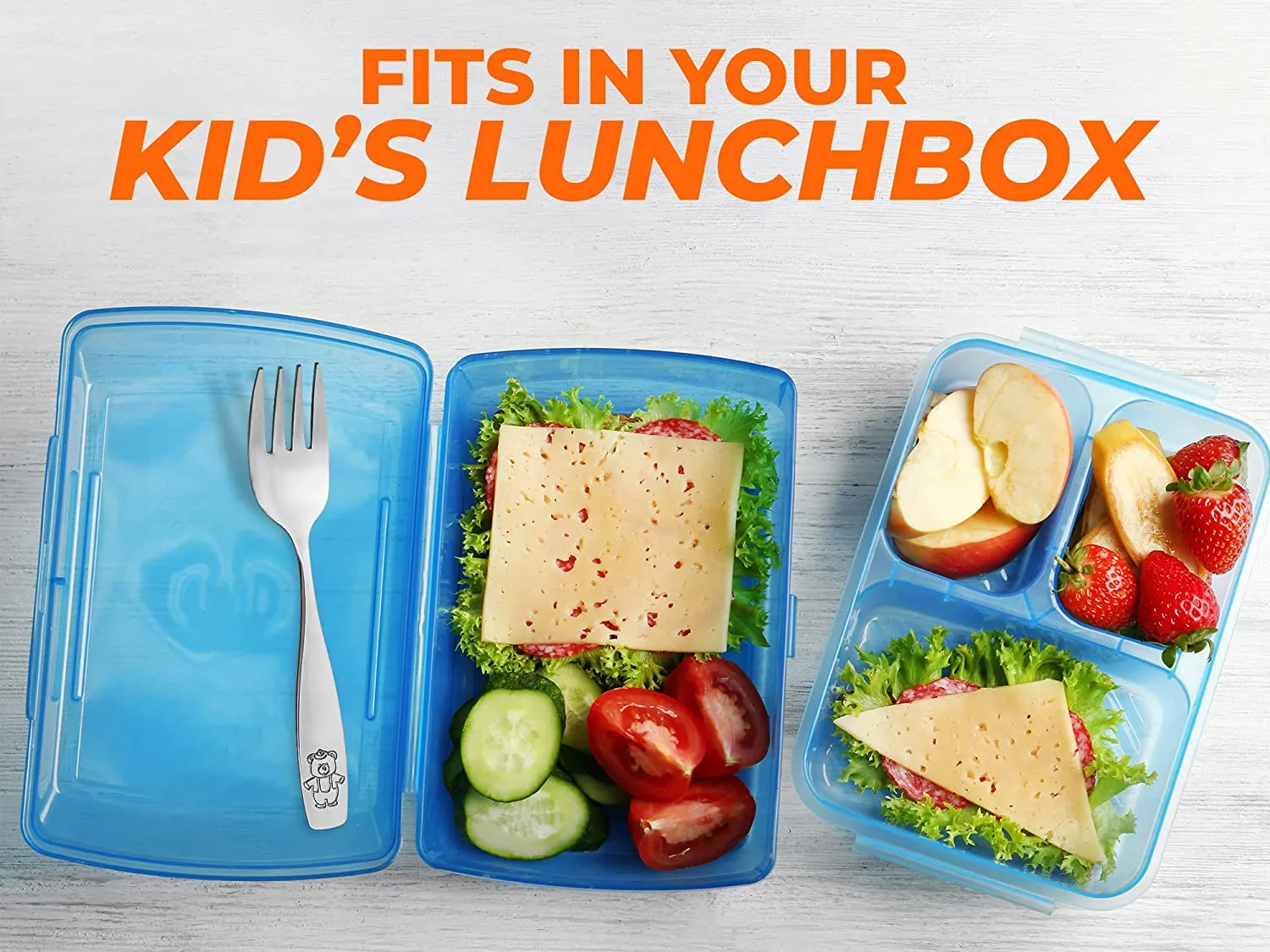Besteck-Set für Kinder und Kleinkinder zum selbstständigen Essen (4 Gabeln) ecco Schuhe