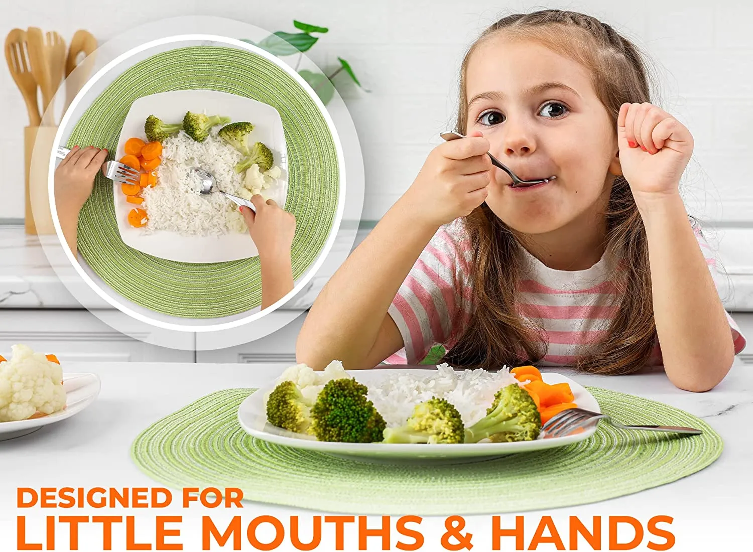 Besteck-Set für Kinder und Kleinkinder zum selbstständigen Essen (4 Gabeln) ecco Schuhe