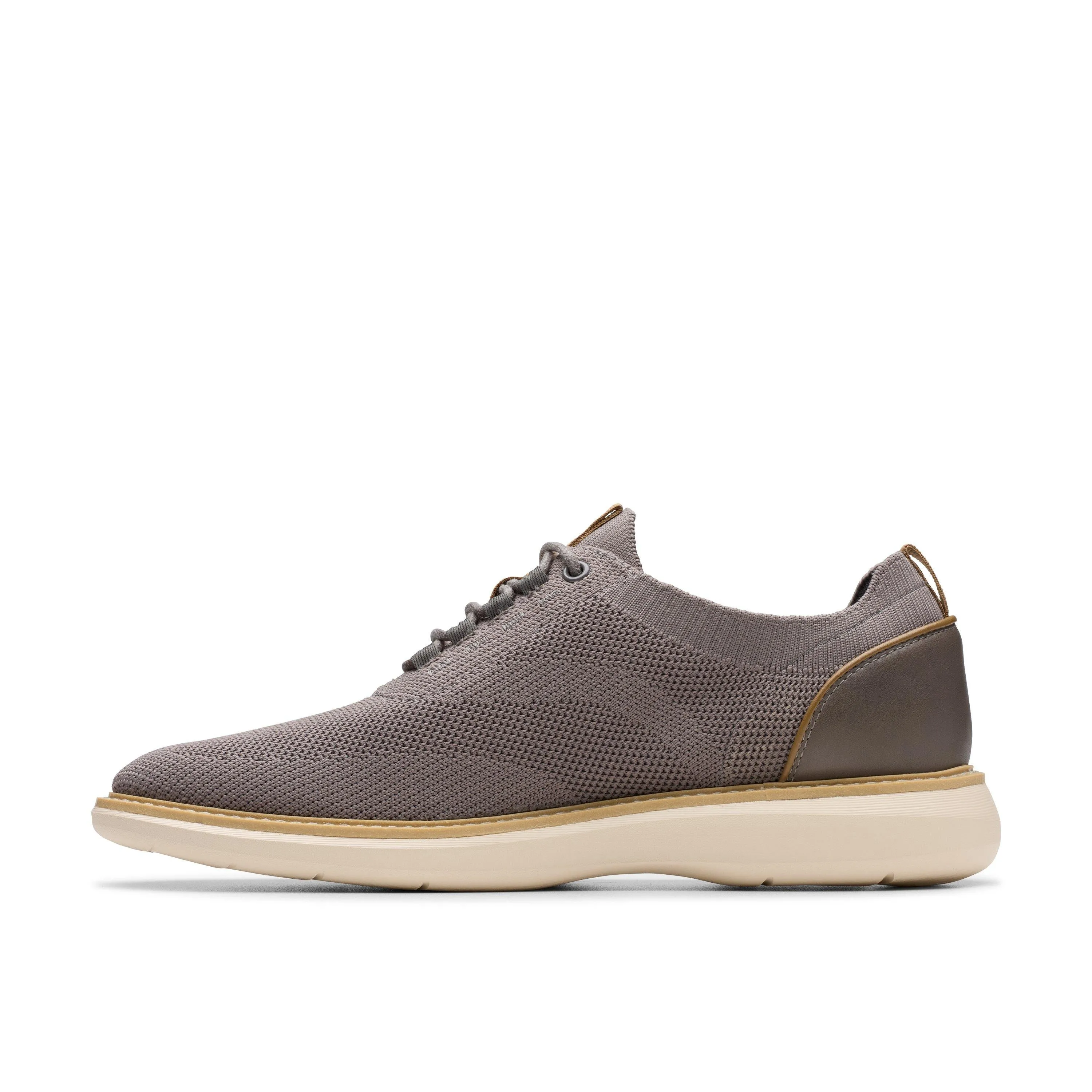 Clarks Brantin Strick in Grauem Textil