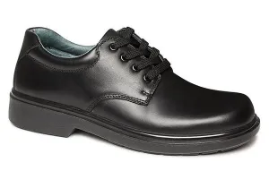 Clarks Daytona Jugendliche Schwarze Leder Schülerschuhe Clarks Schuhe