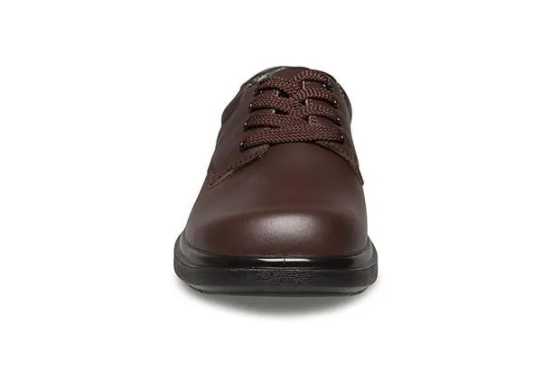 Clarks Daytona Jugendliche Braune Leder Schülerschuhe Clarks Schuhe