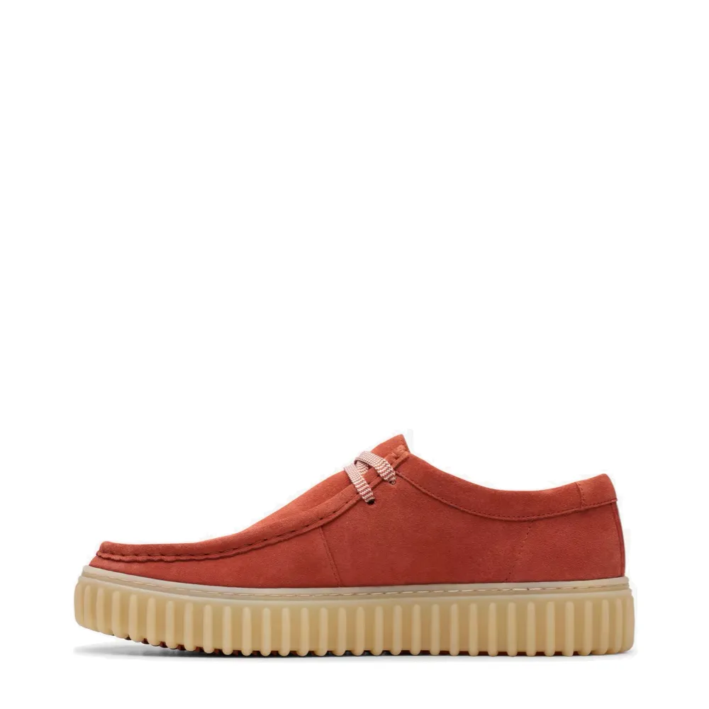 Clarks Herren Torhill Wildleder-Mokassins in Rost