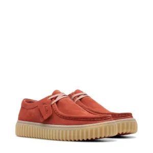 Clarks Herren Torhill Wildleder-Mokassins in Rost