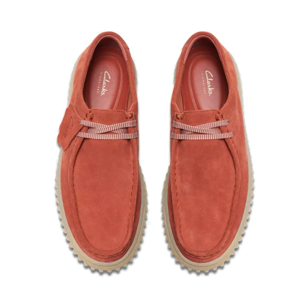Clarks Herren Torhill Wildleder-Mokassins in Rost