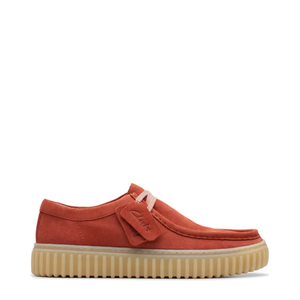 Clarks Herren Torhill Wildleder-Mokassins in Rost