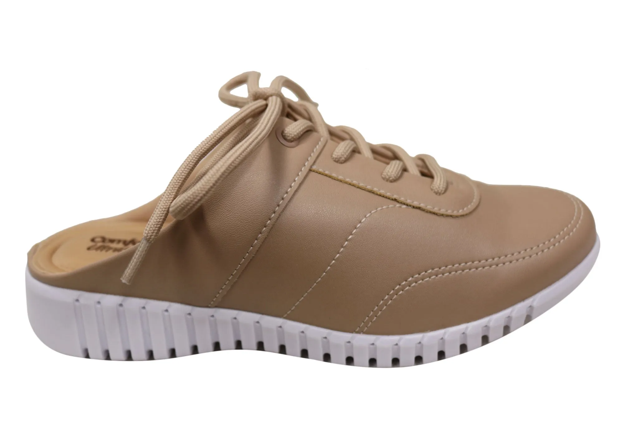 Comfortflex Whirl Damen Bequeme Geschlossene Zehen Offene Fersen Pantoffeln Comfortflex Schuhe