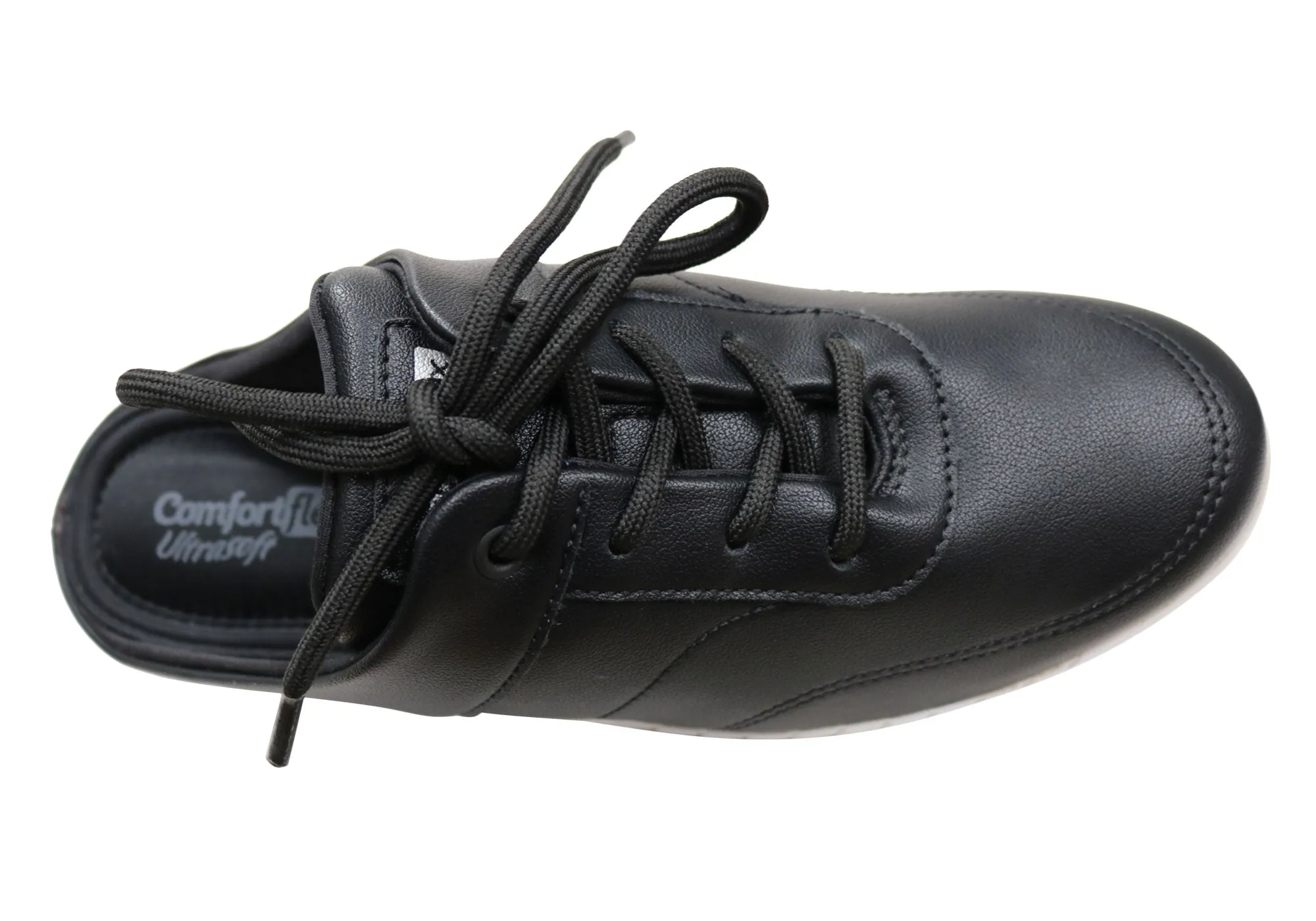 Comfortflex Whirl Damen Bequeme Geschlossene Zehen Offene Fersen Pantoffeln Comfortflex Schuhe