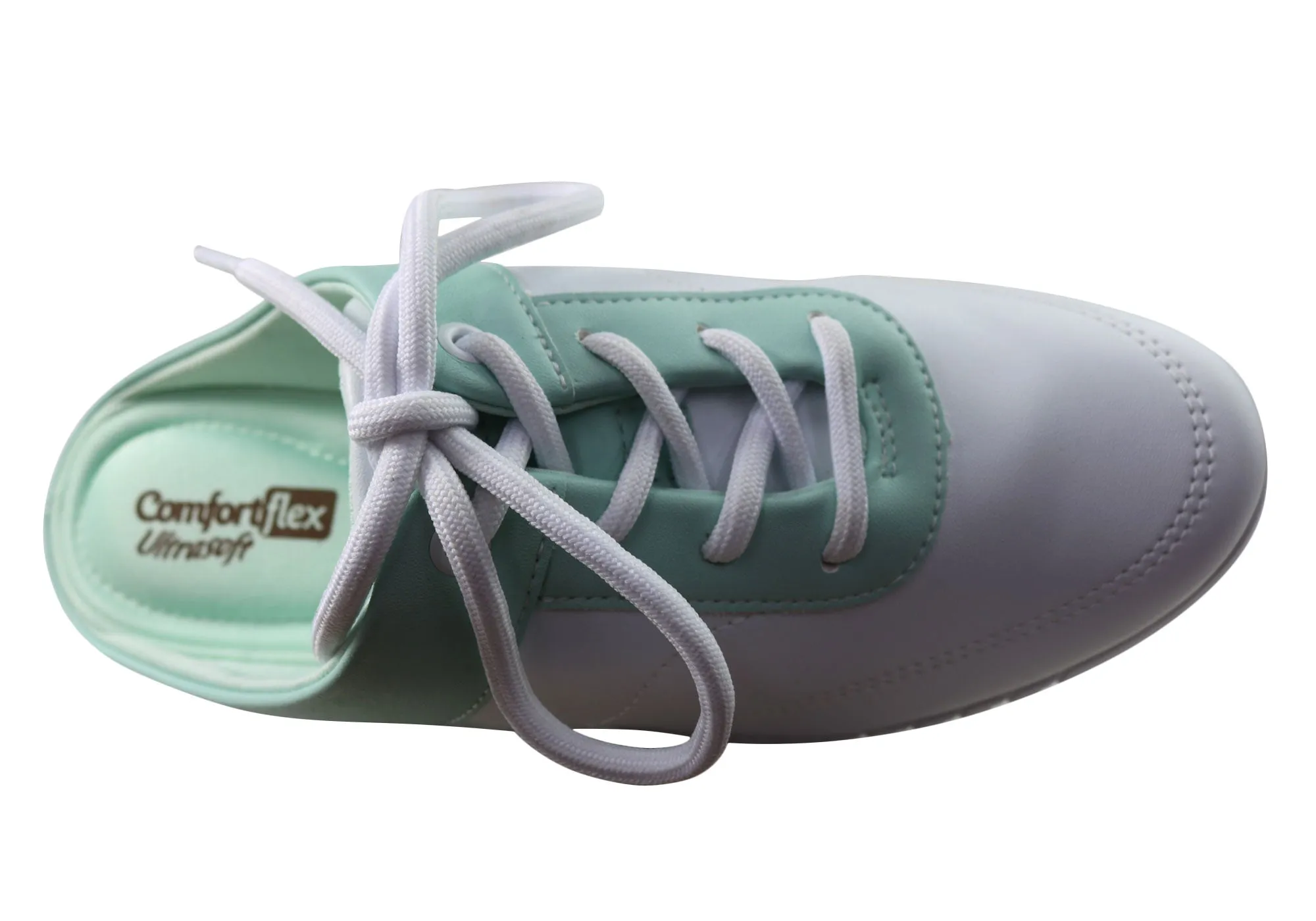 Comfortflex Whirl Damen Bequeme Geschlossene Zehen Offene Fersen Pantoffeln Comfortflex Schuhe