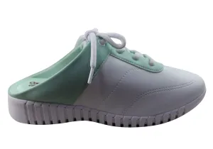Comfortflex Whirl Damen Bequeme Geschlossene Zehen Offene Fersen Pantoffeln Comfortflex Schuhe